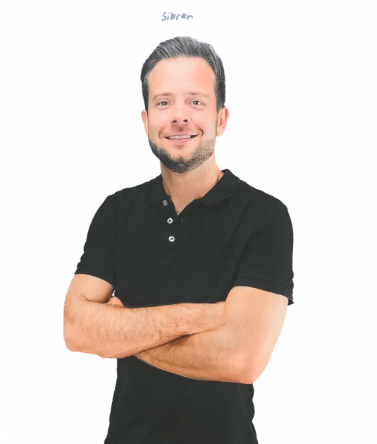 Sibren smiling