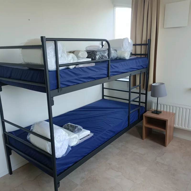 Bunkbeds for emergency reception